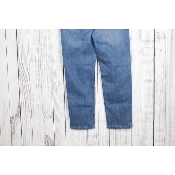 LL Bean BeanFlex Jeans Slim Fit Straight Leg Medium Wash Size 35x29 - Picture 7 of 12